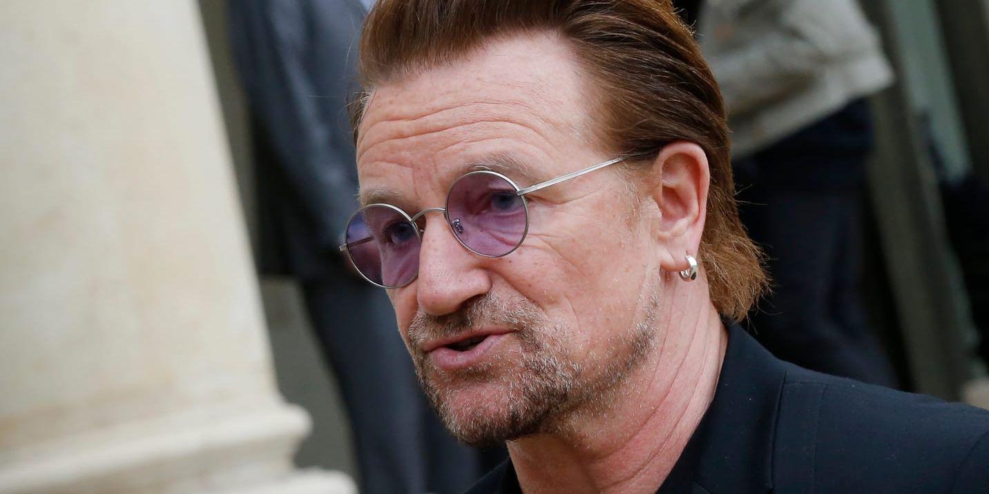 U2-sångaren Bono pekas nu ut i den stora paradiseläckan. Bild: TT.