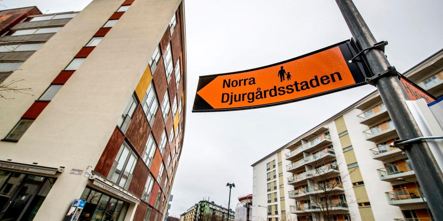 Nyproduktion i Norra Djurgårdsstaden driver upp snitthyrorna på östermalm i Stockholm. Arkivbild.