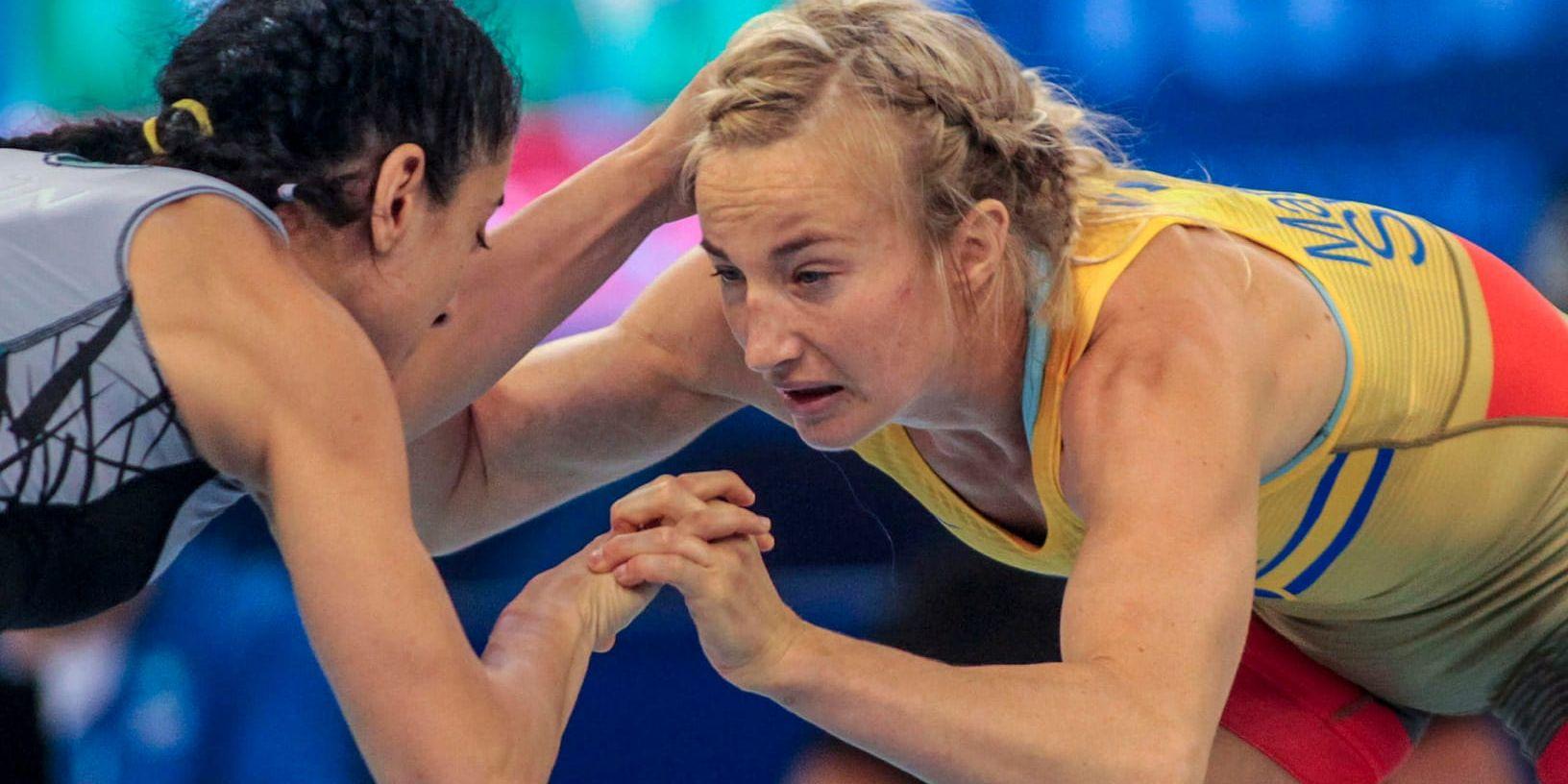 I åttondelsfinalen i 55-kilosklassen besegrade Sofia Mattsson turkiskan Bedoha Gün med 81.