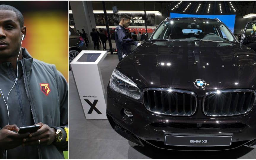 Nigerianen Odion Ighalo tog sitt pick och pack till Kina och köpte en sån här BMW X6, för det behöver han spela lite drygt 19 minuter fotboll.