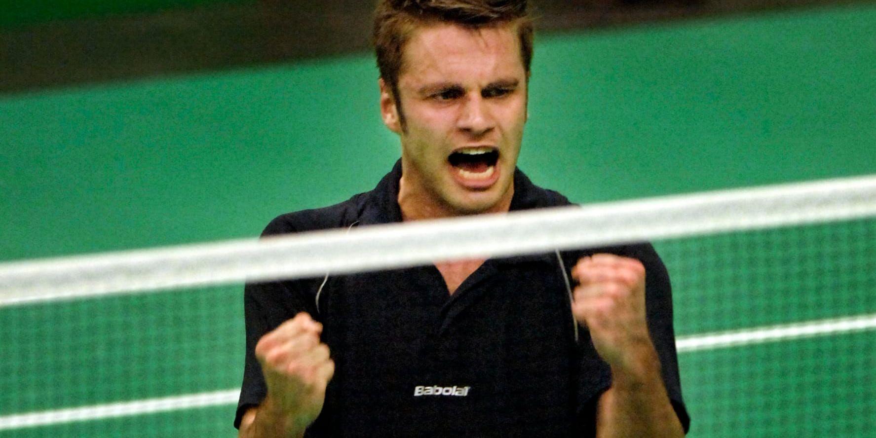 Joachim Persson, tidigare dansk toppspelare i badminton, stängs av för matchfixning. Arkivbild.