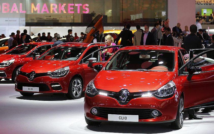 9. Franska Renault, som bland annat säljer modellen Clio, ökar den svenska försäljningen med 42 procent i november, till totalt 1 920 nya bilar. Bild: TT