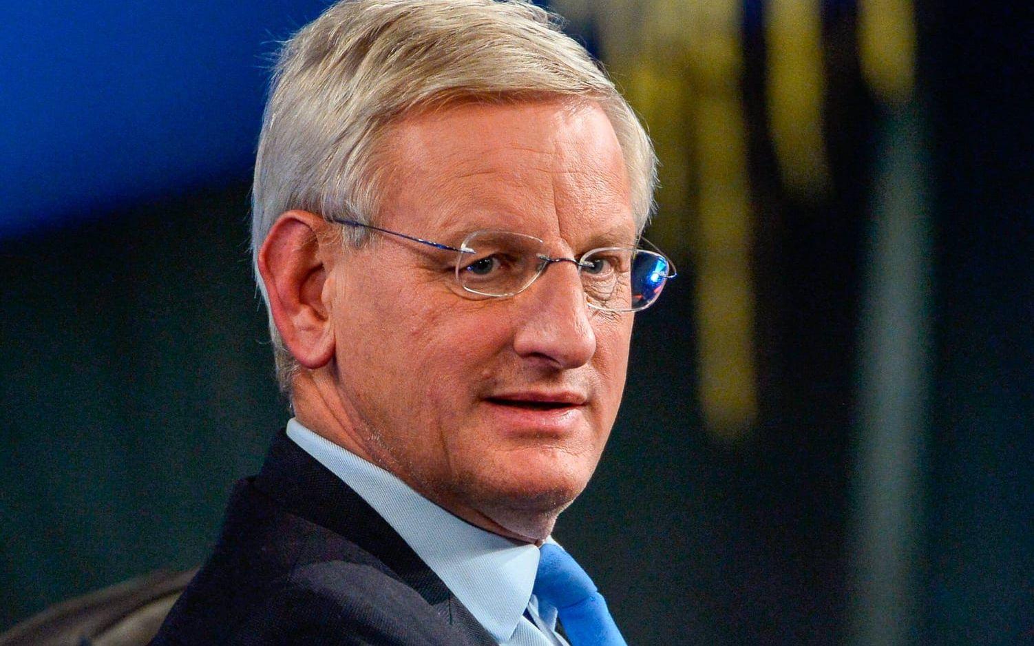 Carl Bildt har inte utryckt någon som helst önskan om att än en gång bli partiledare. Däremot har hans namn dykt upp på fleras önskelista över möjliga efterträdare till Anna Kinberg Batra. Arkivbild.
