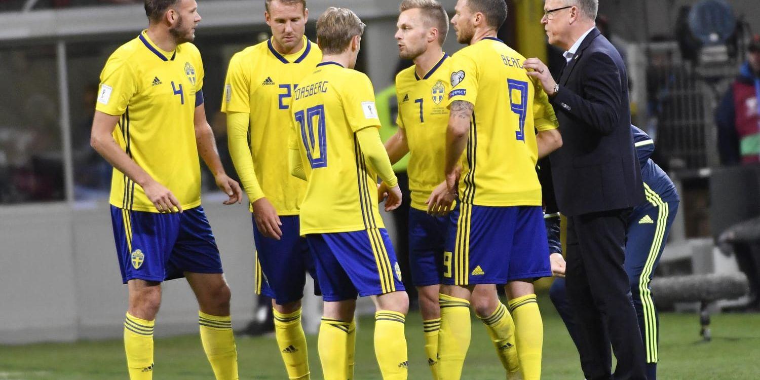 Förbundskaptenen Janne Andersson ser fram emot landslagets gruppspelsmatcher mot Ryssland och Turkiet i Nations League. Arkivbild.