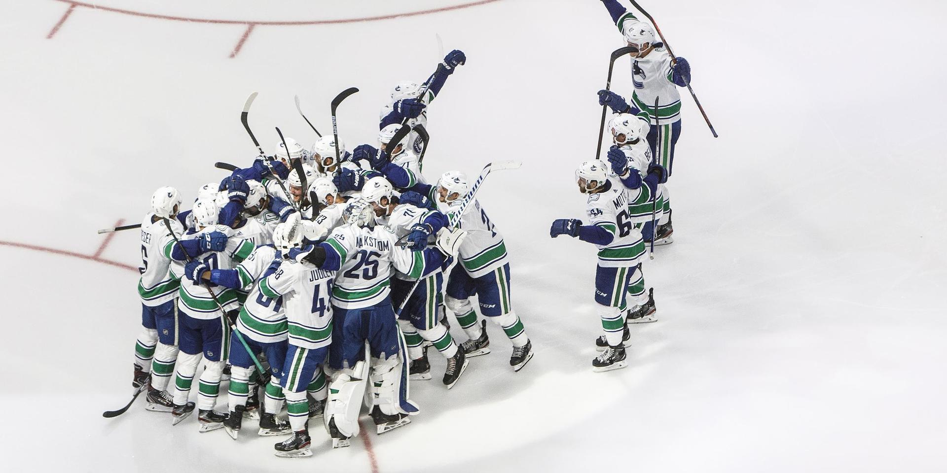Vancouver fick jubla både en och fem gånger om när laget tog sig vidare i NHL-slutspelet.