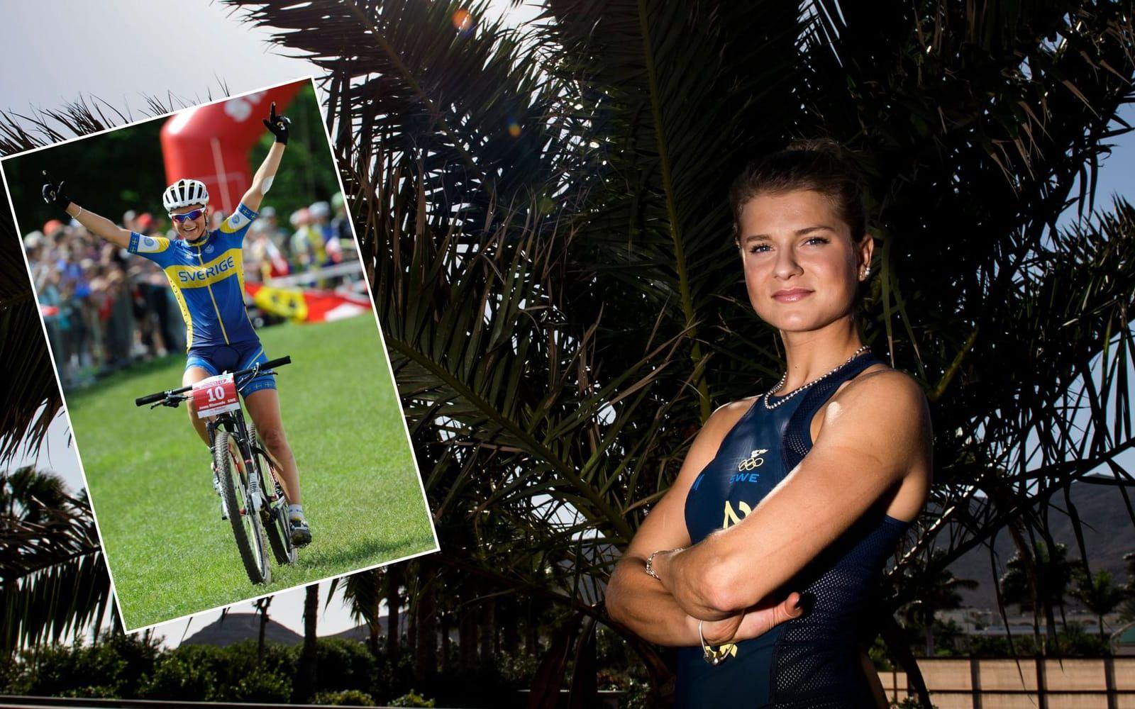 8. Jenny Rissveds, mountainbike. Talangen vann U23-VM-guld tidigare i år. Nu hoppas 22-åringen har stor kapacitet och kom trea på för-OS. En lättare lårskada strax före avfärd till Rio oroar, men förhoppningsvis är hon 100 procent när det är dags för race. Foto: Bildbyrån