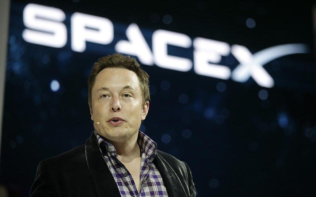 Elon Musk, vd för Tesla och SpaceX.