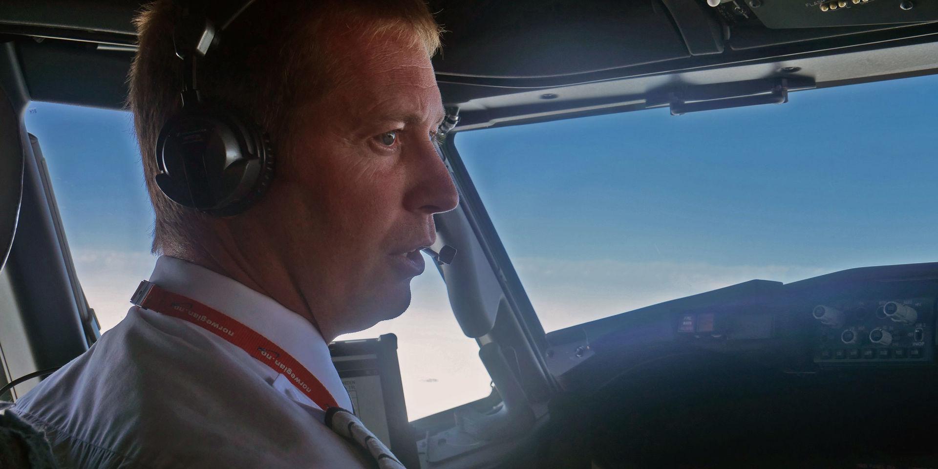Jonas Lundin har jobbar som pilot sedan 1998. 