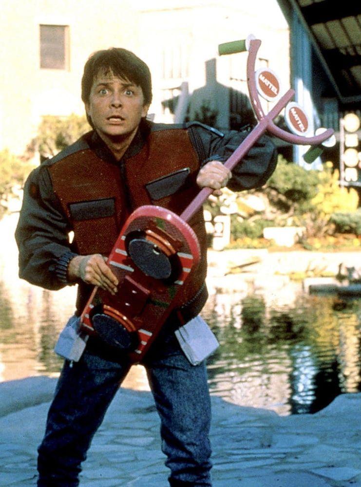 
    Michael J. Fox som Marty McFly. Foto: Stella Pictures
   