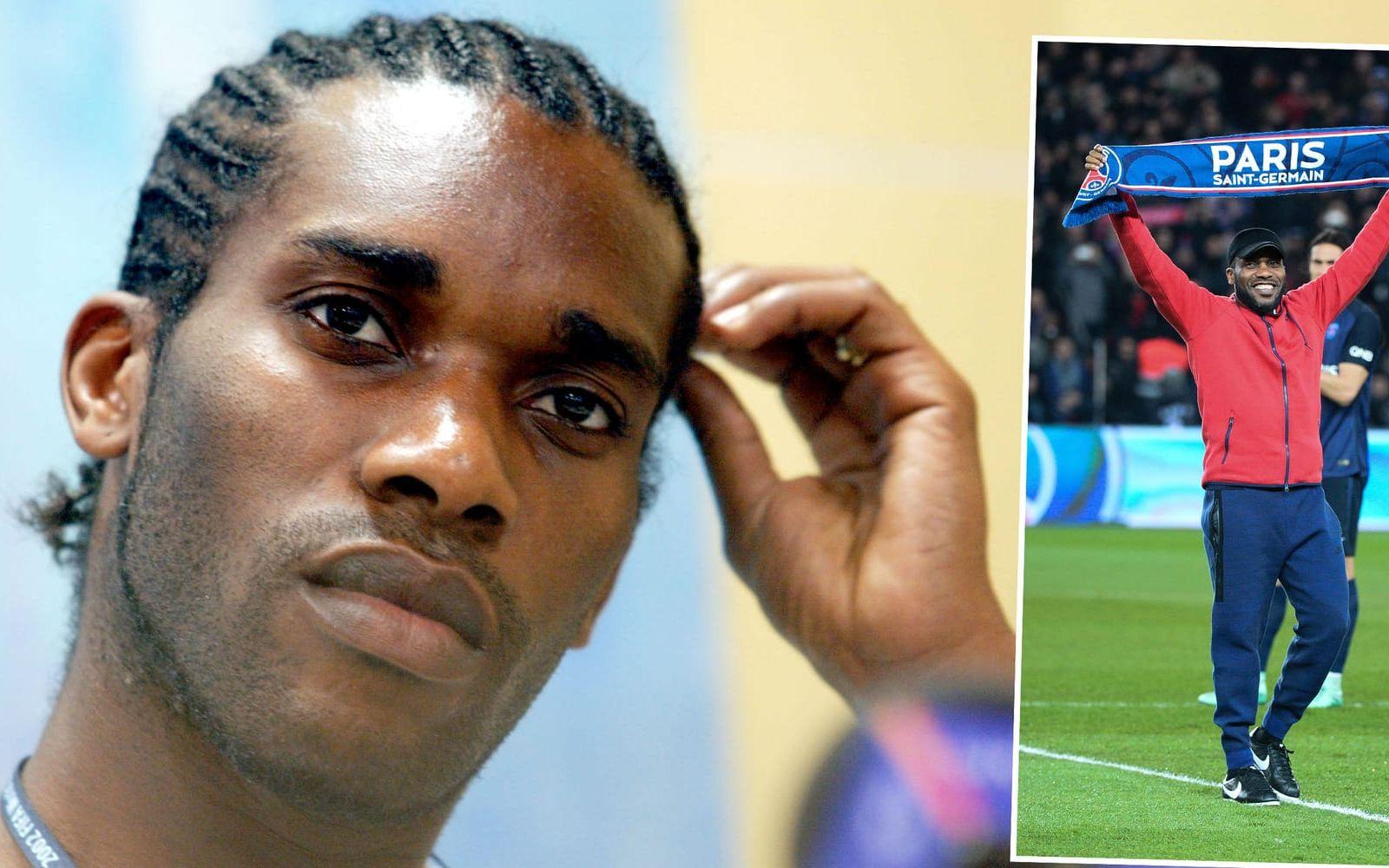 <strong>6. Jay-Jay Okocha, från Paris Saint-Germain till Bolton 2002.</strong> Den nigerianske stjärnan var 29 år när han bestämde sig för att lämna Paris och testa på att spela i Premier League. Foto: Bildbyrån