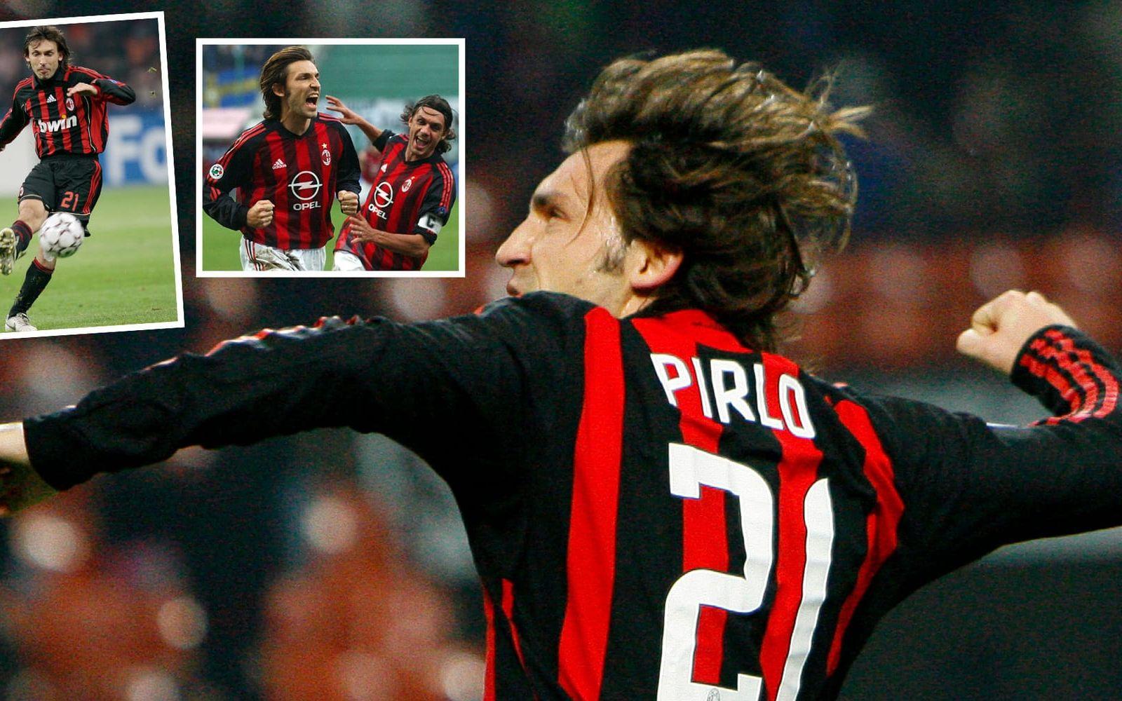 <strong>2. Andrea Pirlo, från Milan till Juventus 2011.</strong> Efter tio år i klubben ansåg Milanledningen att passningsgeniet inte var värd en central roll i lagbygget. Pirlo ville inte vara inhoppare, och skrev på för Juventus.  Foto: TT