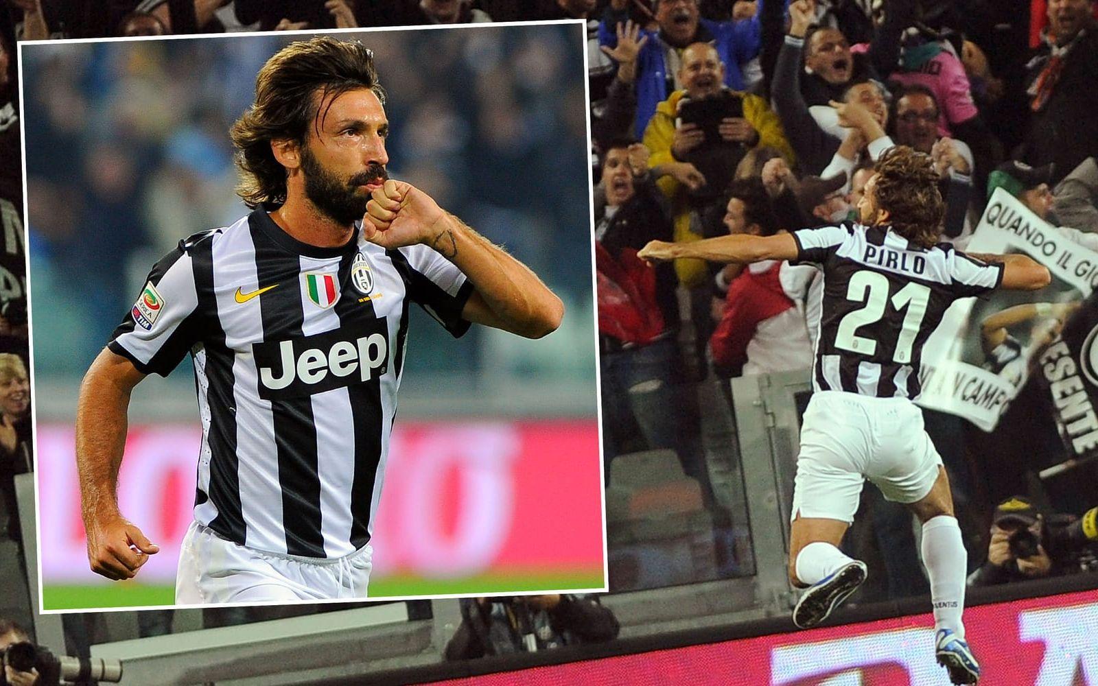 Värvningen av Pirlo hjälpte Juventus att vinna fyra raka ligatitlar – ett maktskifte i italiensk fotboll. En obegriplig transfermiss av Milan, med facit i hand. Foto: TT