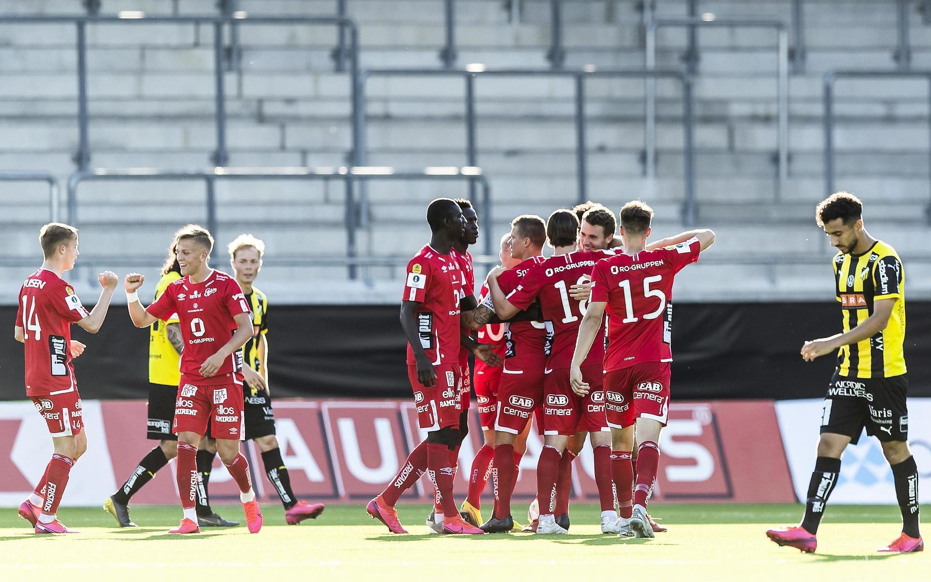 Elfsborg besegrade rättvist Häcken och får nu möta IFK Göteborg i semifinal. 
