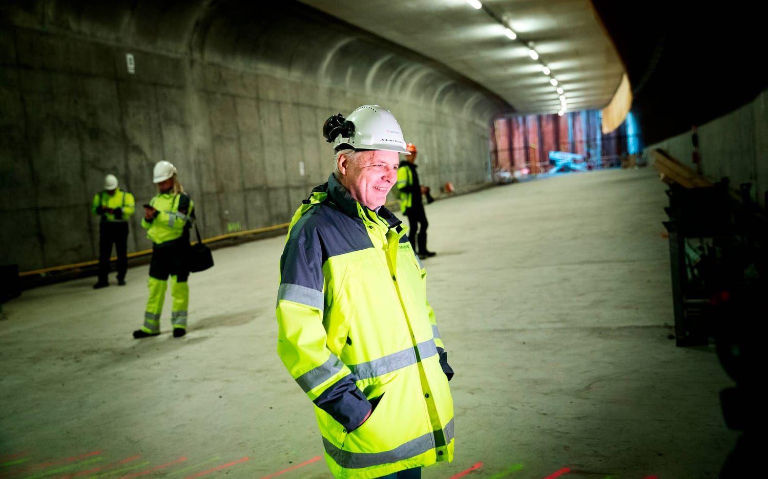 Johan André, projektledare på Trafikverket. Bild: Anders Ylander.