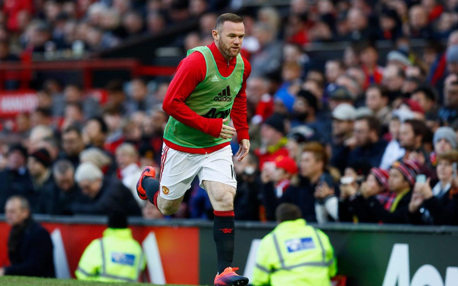 Wayne Rooney fick inte Mourinhos förtroende från start. Foto: Bildbyrån
