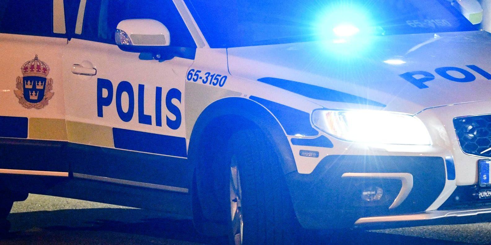 Vid klockan 00.25 larmades polisen om att en explosion skett i Helsingborg. Arkivbild.