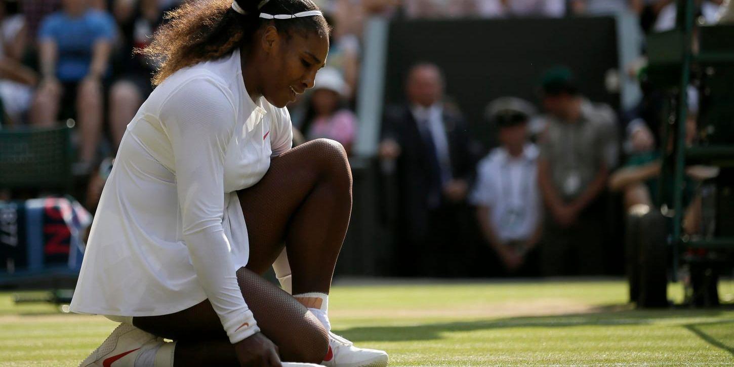 Serena Williams anklagar den amerikanska dopningsbyrån för diskriminering. Arkivbild.