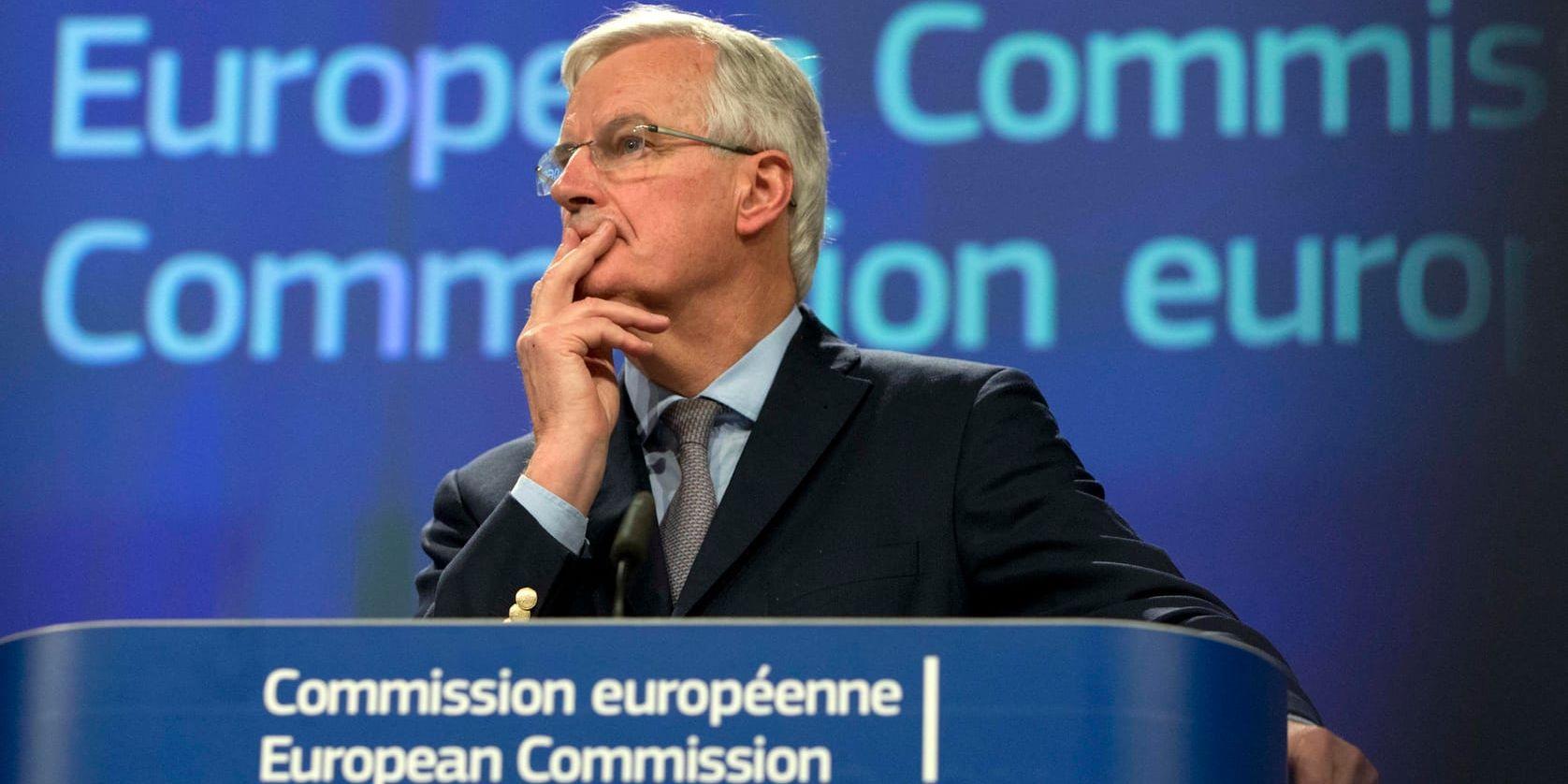 Franske politikveteranen Michel Barnier grubblar just nu mest på brexit, där han är EU:s chefsförhandlare. Men 2019 kan han mycket väl bli EU-kommissionens nästa ordförande. Arkivfoto.