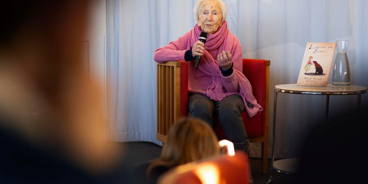 Hédi Fried har länge velat skriva om Förintelsen för barn. Tillsammans med Stina Wirsén har hon gjort "Historien om Bodri".