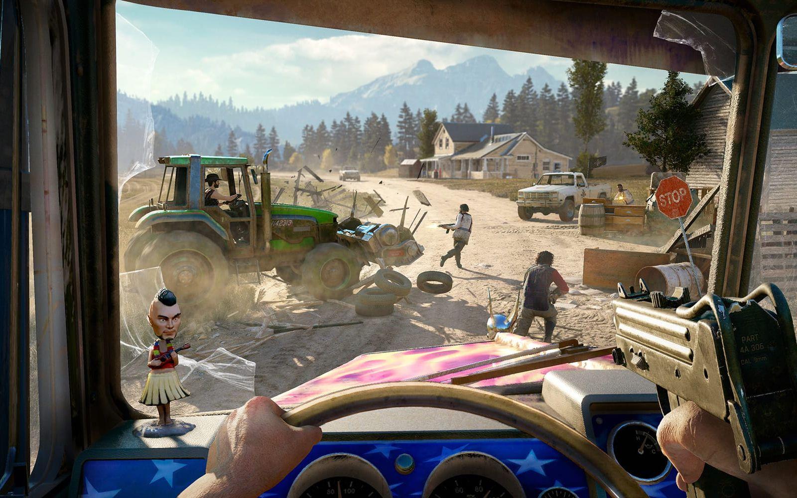 Femte delen av actionserien "Far Cry" utspelar sig på amerikanska landsbygden och släpps i februari nästa år. Bild: Ubisoft