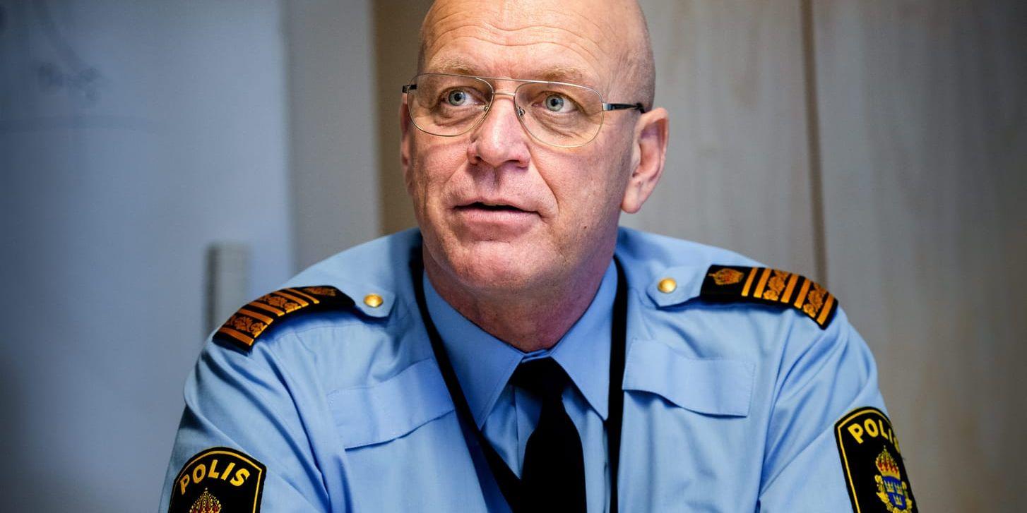 Enligt Storgöteborgs polischef Erik Nord är polisen inte oroliga över att Folkrörelsen Nej till EU ska demonstrera den 17 november. Bild: Stefan Berg 