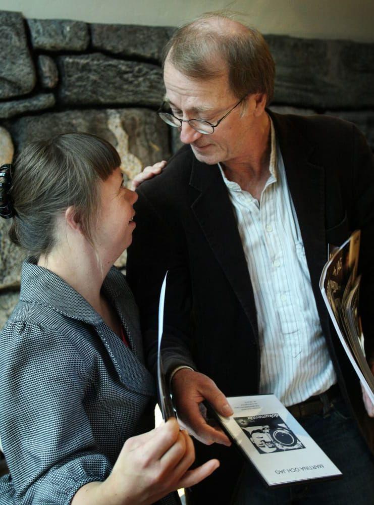 Inför Martina och jag 2008. (Bild: Laila Ekstedt)