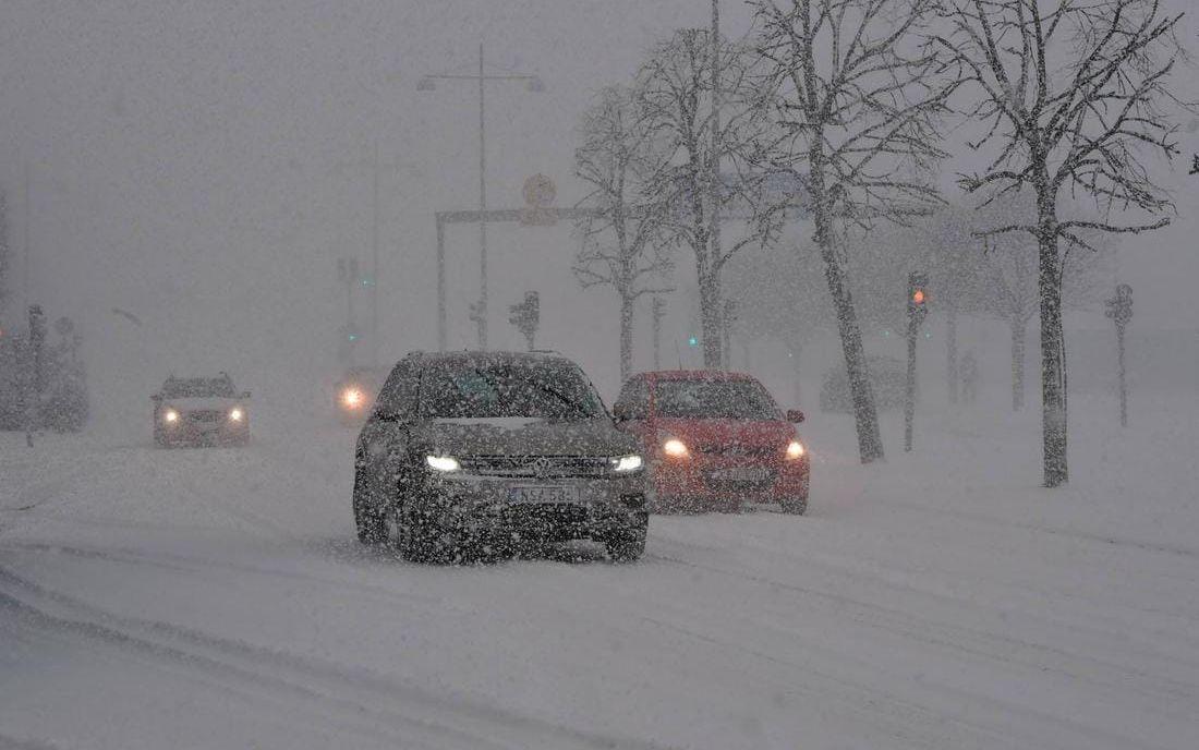 Vädret har påverkat trafiken i Västra Götaland