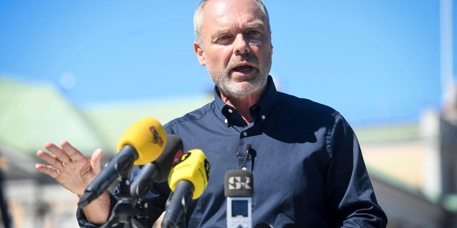 Liberalernas partiledare Jan Björklund vill öka rektorers möjlighet att stänga av stökiga elever. Arkivbild.