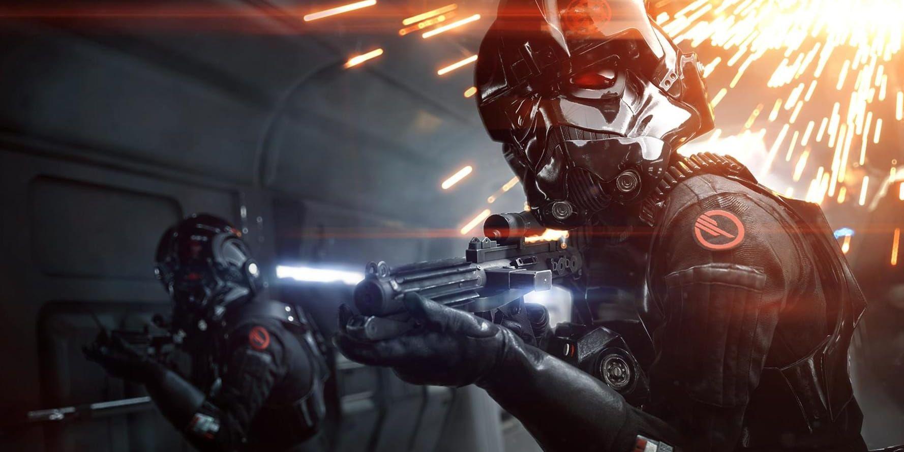 "Star wars battlefront II", från EA-ägda svenska utvecklaren Dice, fick hård kritik när det släpptes förra året. Nu lovar EA att bättra sig. Pressbild.