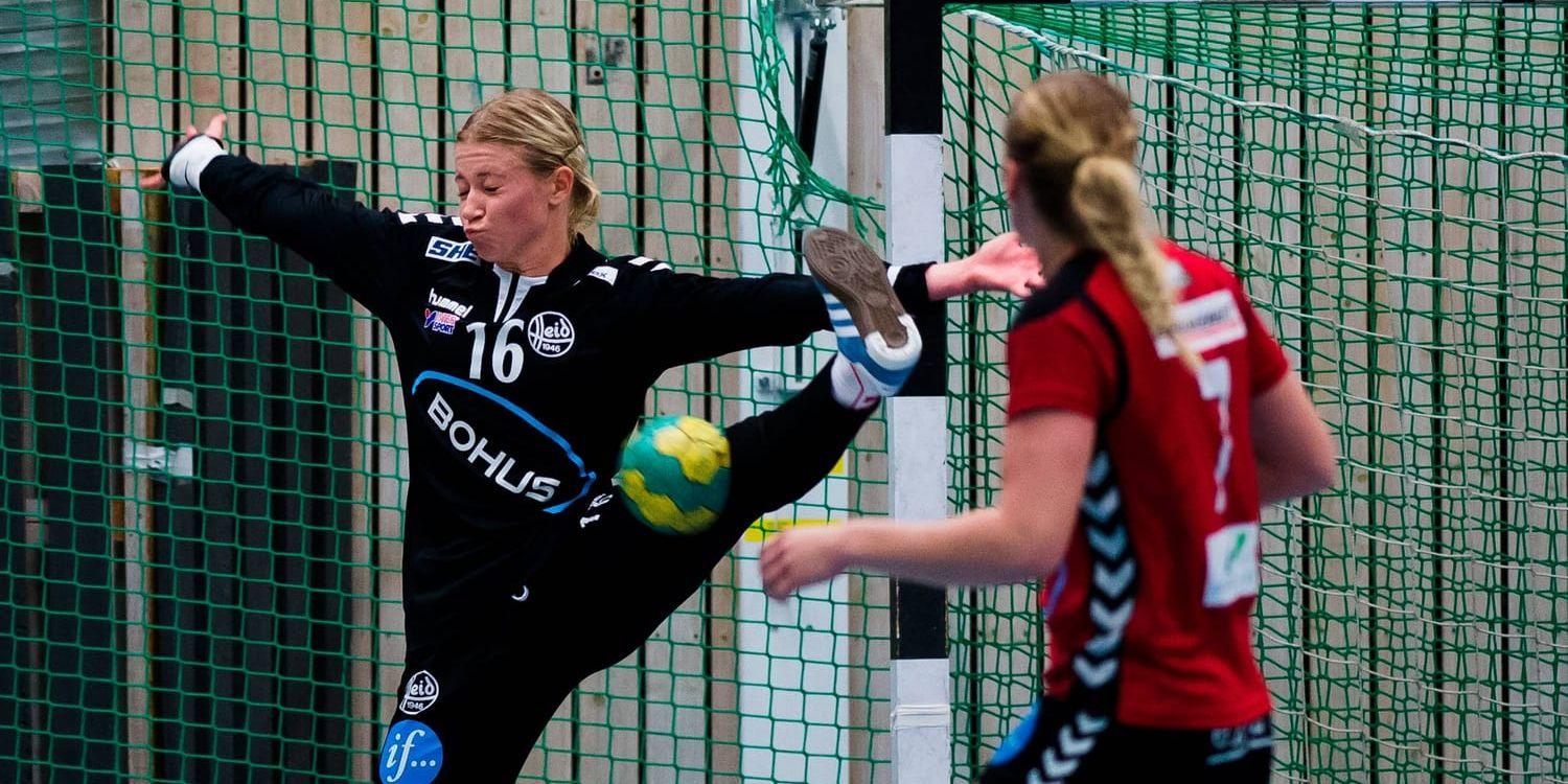 Målvakten Josefin Wickström i Heid inledde starkt.