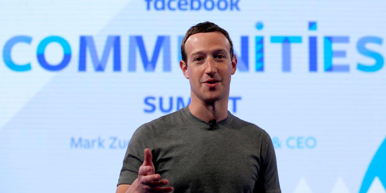 Facebooks vd Mark Zuckerberg tvingas nu medge att ryska troll i stor omfattning spred desinformation med hjälp av hans nätverk under det amerikanska presidentvalet. Arkivbild.