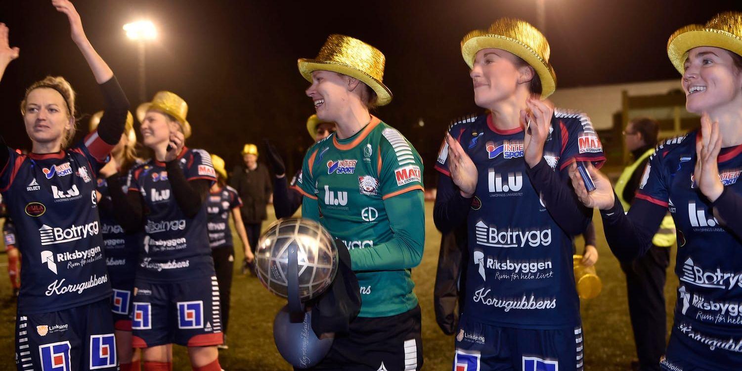 SVT satsar på damallsvenskan och under säsongen kommer bland annat Linköpings titelförsvar att sändas. Arkivbild.
