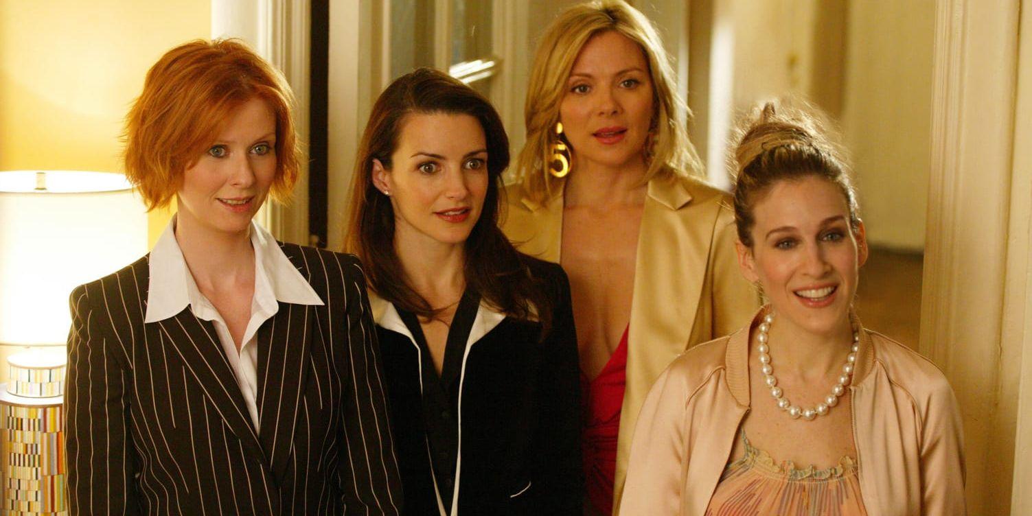 Miranda, Charlotte, Samantha och Carrie är huvudpersoner i "Sex and the city". Pressbild.