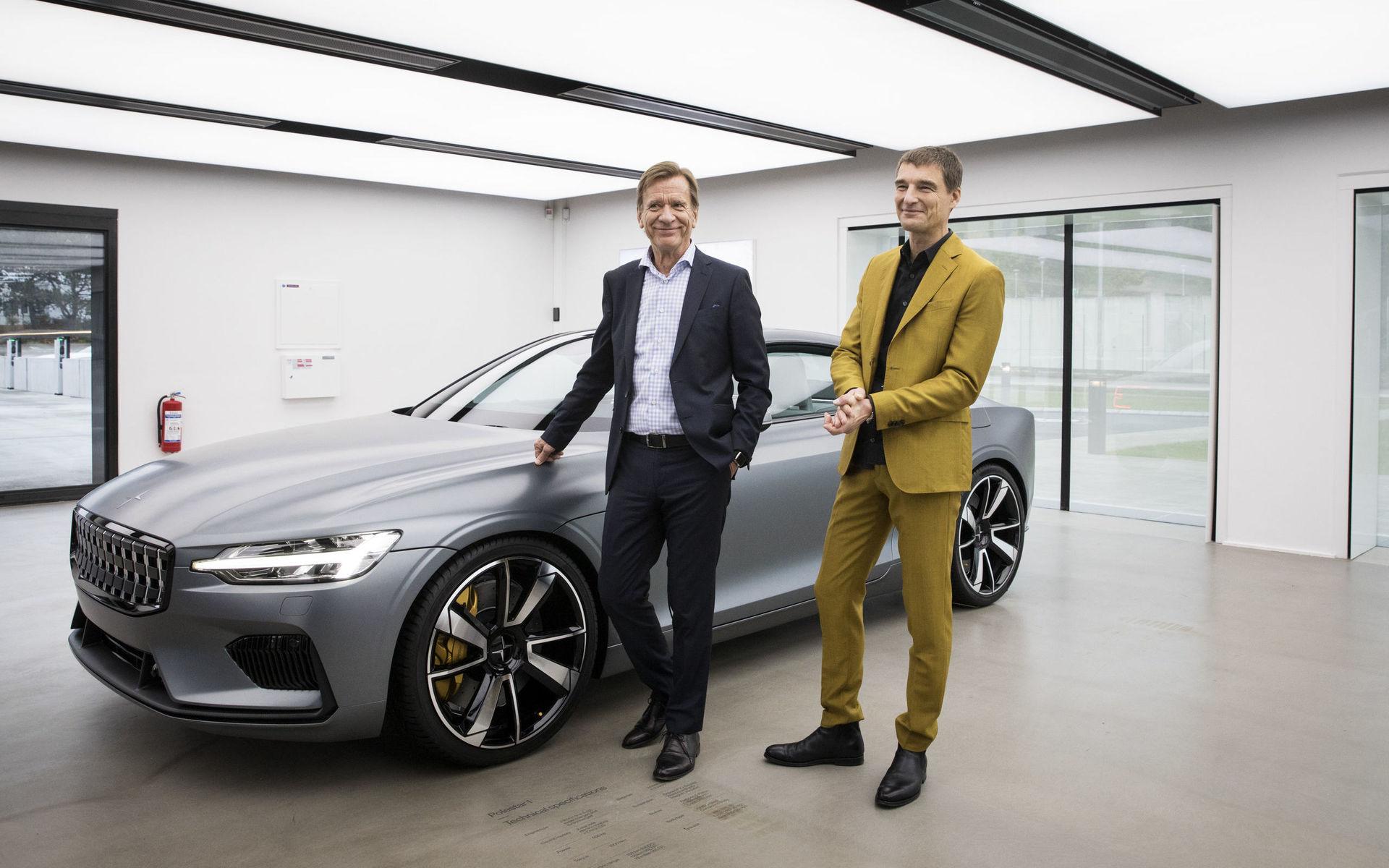 Polestar inviger sitt nya huvudkontor i Torslanda. På plats fanns Volvo Cars vd Håkan Samuelsson och Polestars VD Thomas Ingenlath.