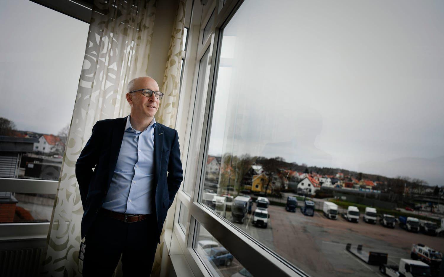 Lars Stenqvist, teknisk direktör på Volvokoncernen sedan oktober förra året. Bild: Jonas Lindstedt