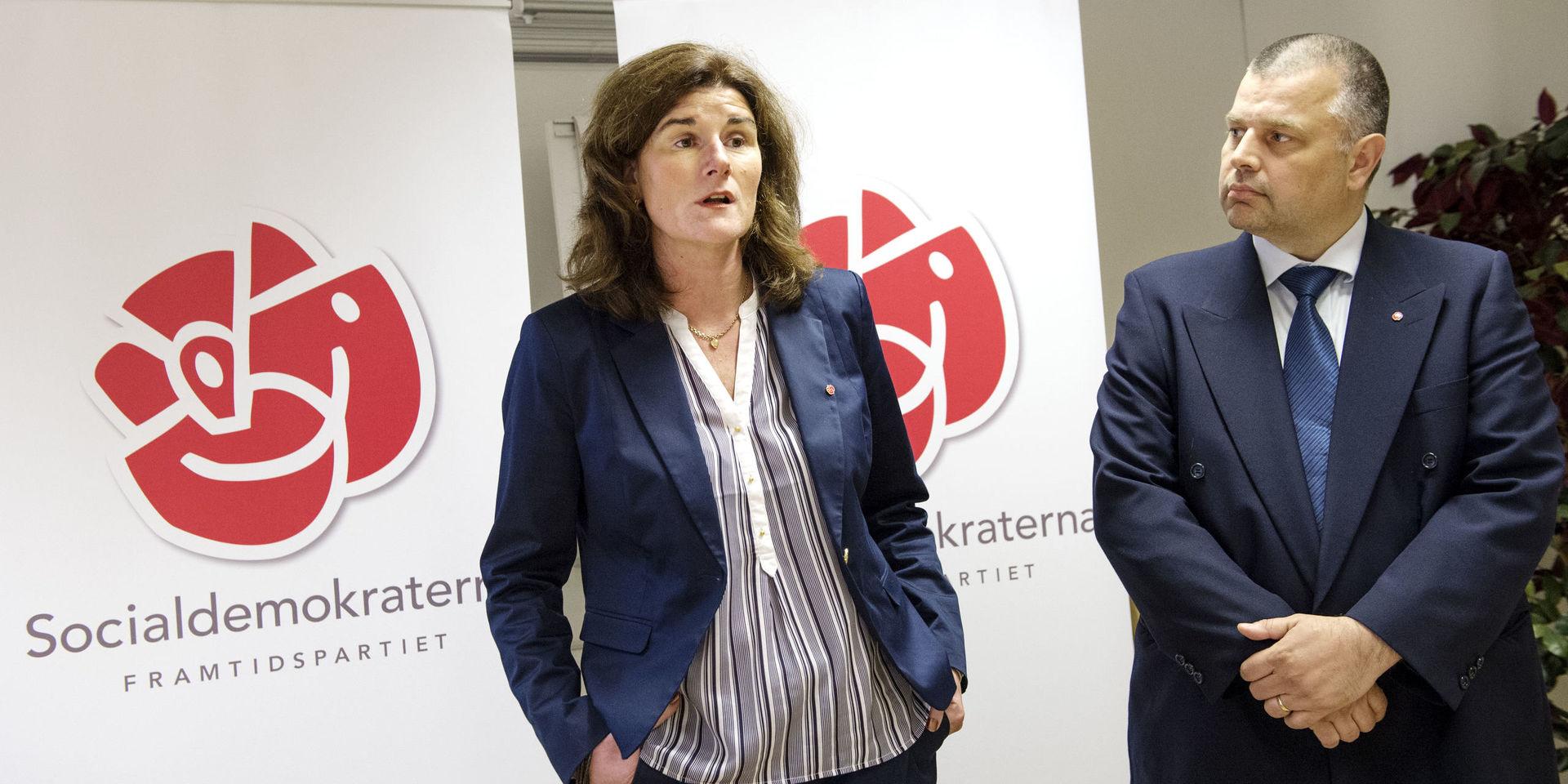 Helén Eliasson och Håkan Linnarsson är båda kvar i regionfullmäktige för Socialdemokraterna. 
