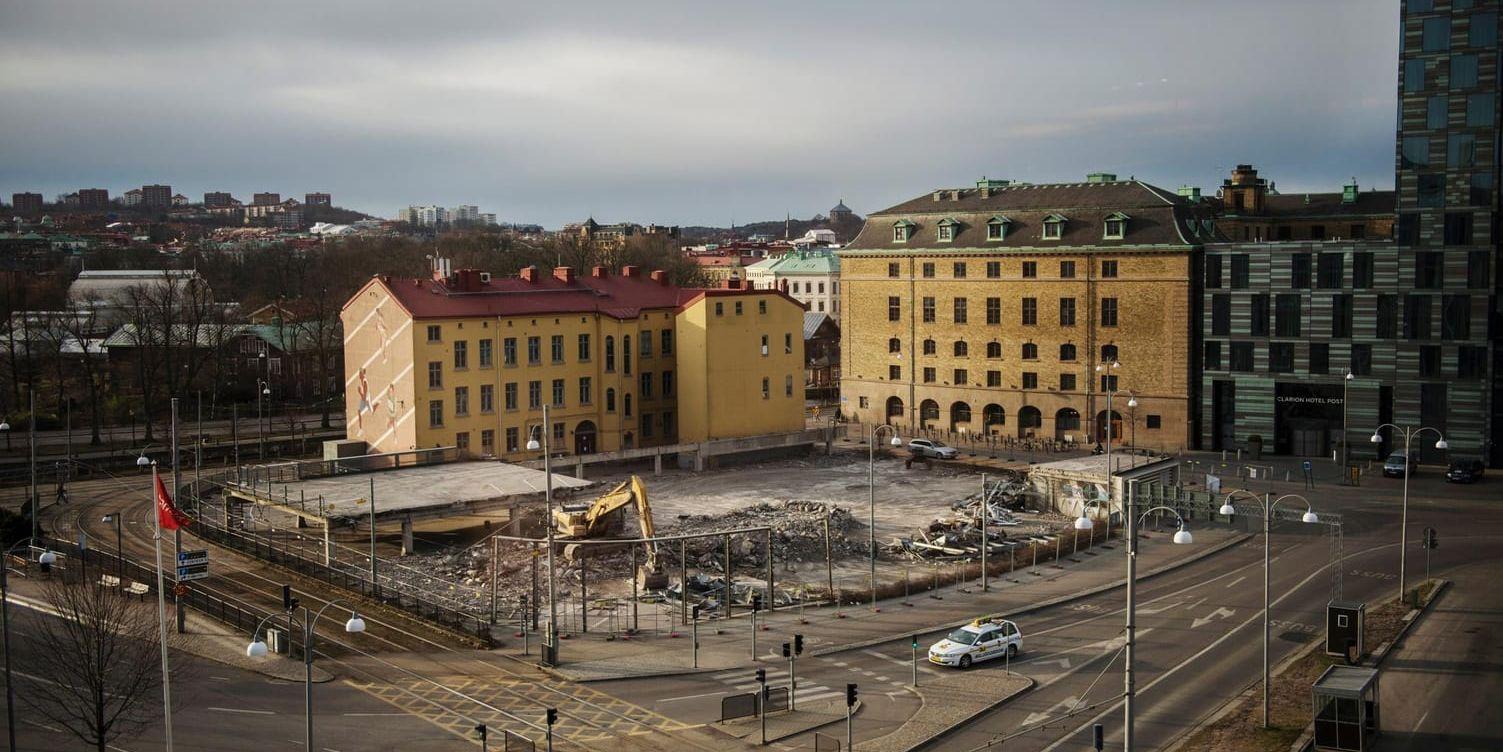 Här kommer mycket att hända under 2017. Det ska byggas cykel och gångbana och en rondell, bland annat. Foto: Ulf Börjesson.