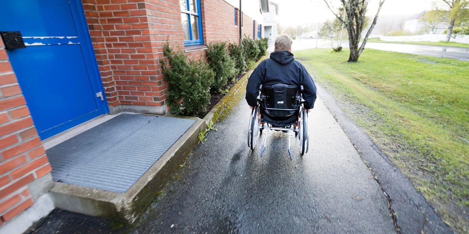 Kravet på ökad tillgänglighet för funktionshindrade har hittills inte haft önskad effekt. Arkivbild.