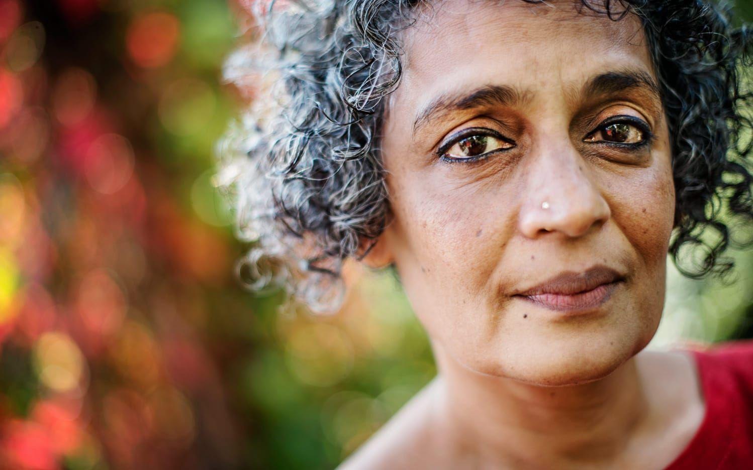 Arundhati Roy, författare: Det är omöjligt att säga för oss som bara känner till den engelskspråkiga världen. Bild: Jenny Ingemarsson