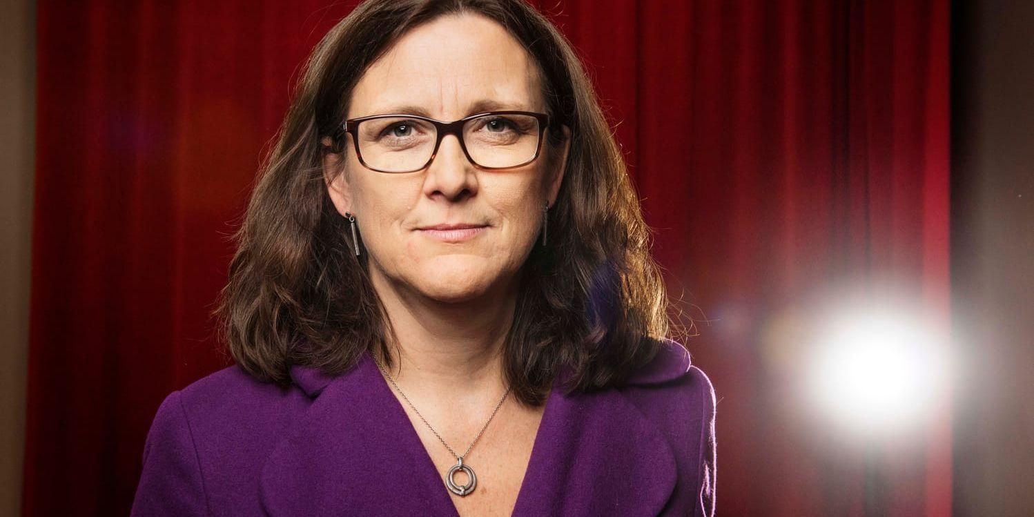 Uppdrag: att förändra världen. Det är Cecilia Malmströms egen devis. Och hon har makt att göra skillnad i sitt arbete som EU:s handelskommissionär.