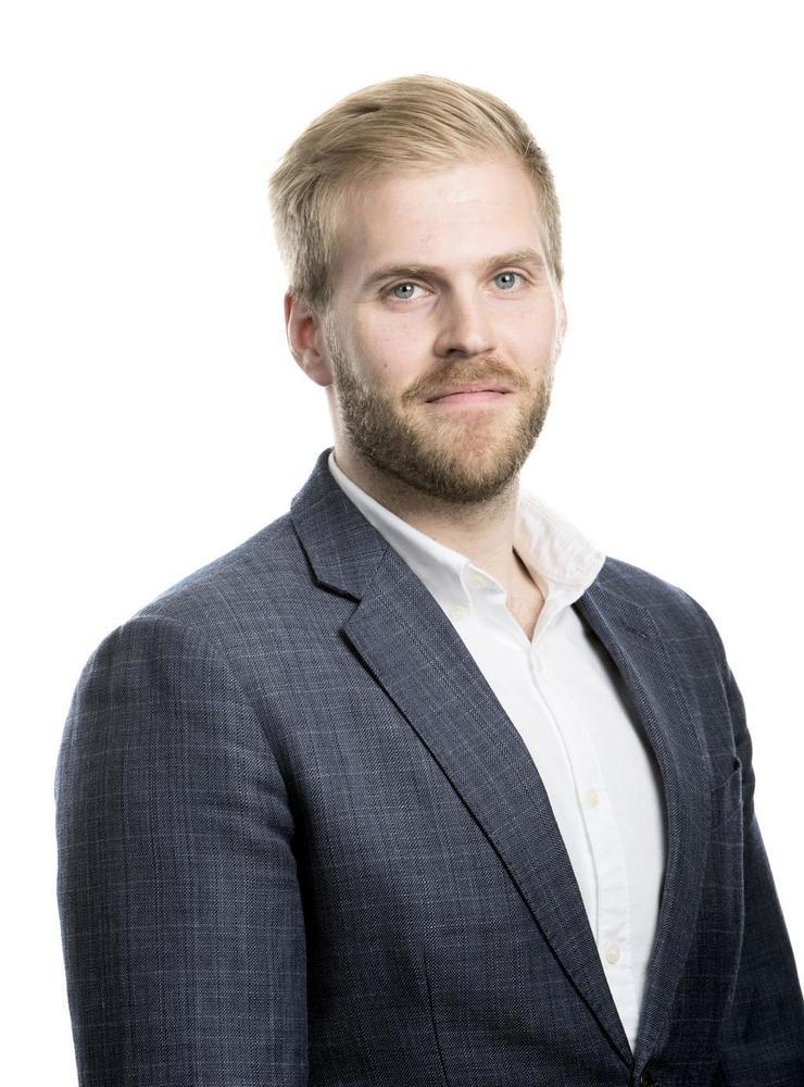 Fredrik Mörtberg, analytiker på Arbetsförmedlingen.