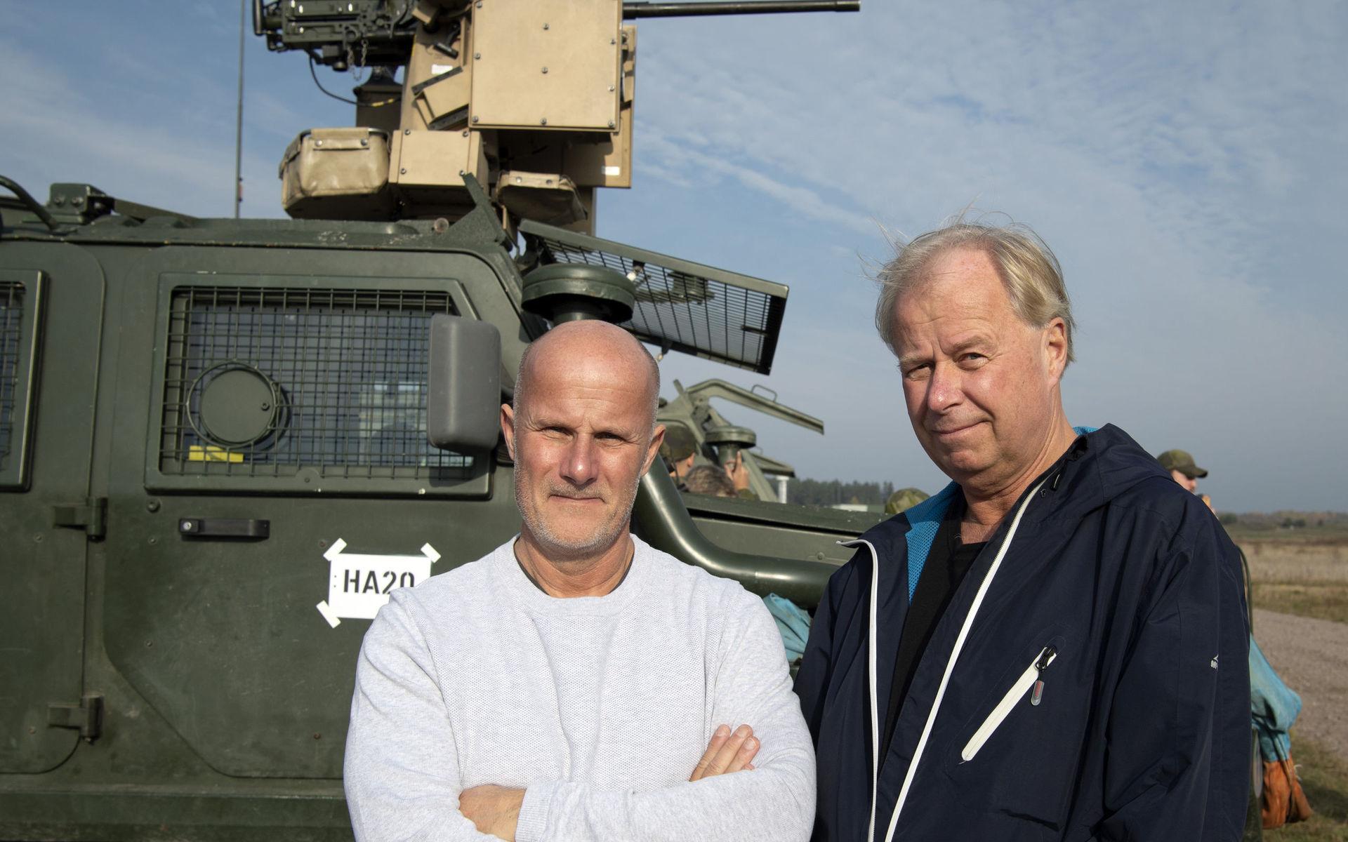 GP:s utsända Stefan Berg och Jan Höglund
