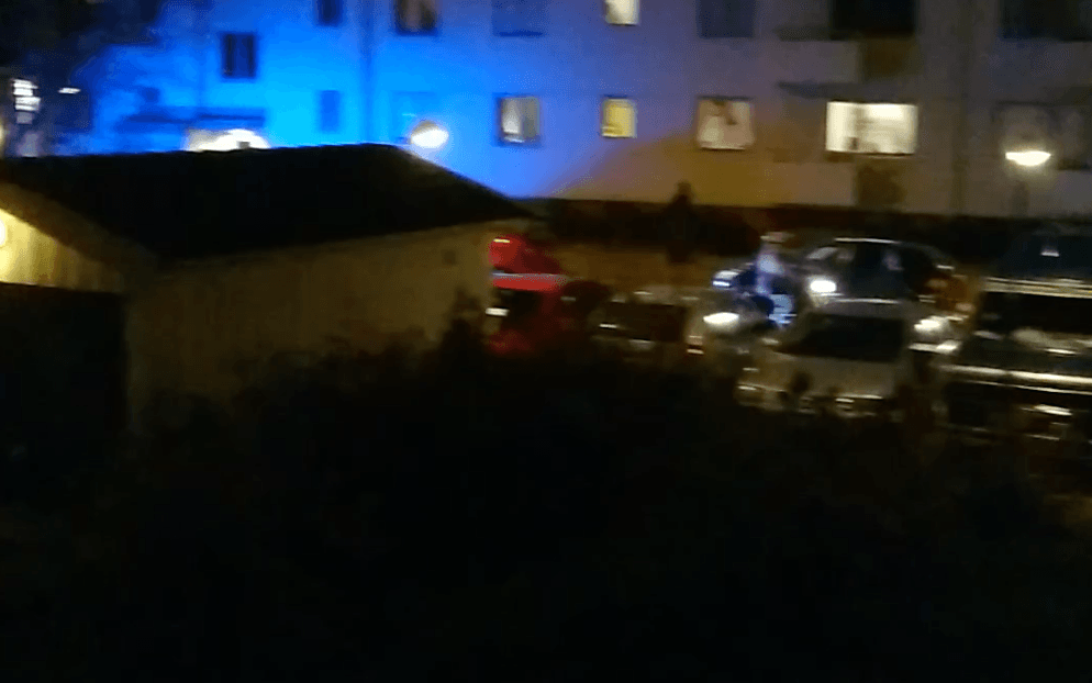 Polisjakten inleddes vid Kviberg, körde runt i Gamlestaden och fortsatte sedan mot Hjällbo. Bild: Läsarbild
