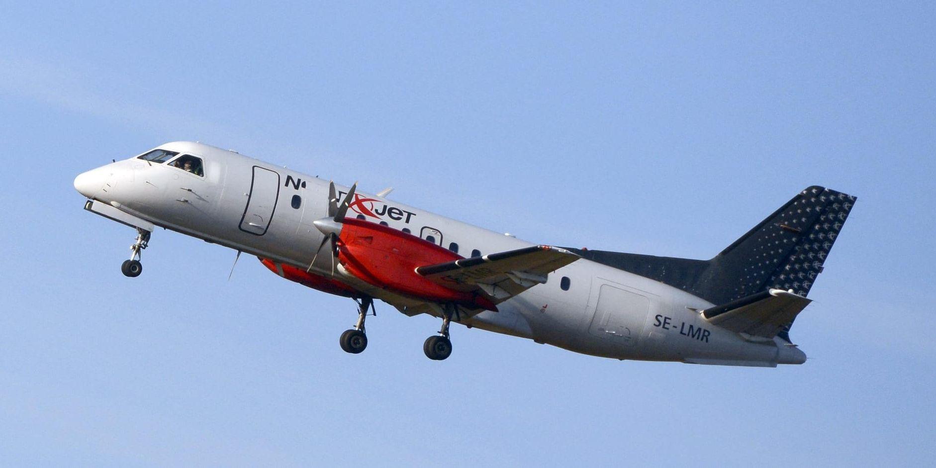Flygbolaget Nextjet begärde sig i konkurs i maj. Arkivbild.