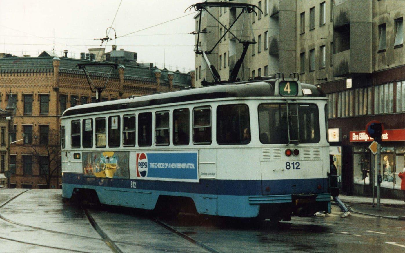 Äldre vagn i Göteborgstrafiken.  Bild: Magnus Sundberg (arkiv)