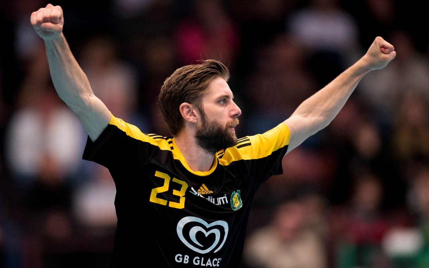 Viktor Ottosson, handboll, spelare i IK Sävehof. ”Smältvattnet i Gunnilse är riktigt fint”.