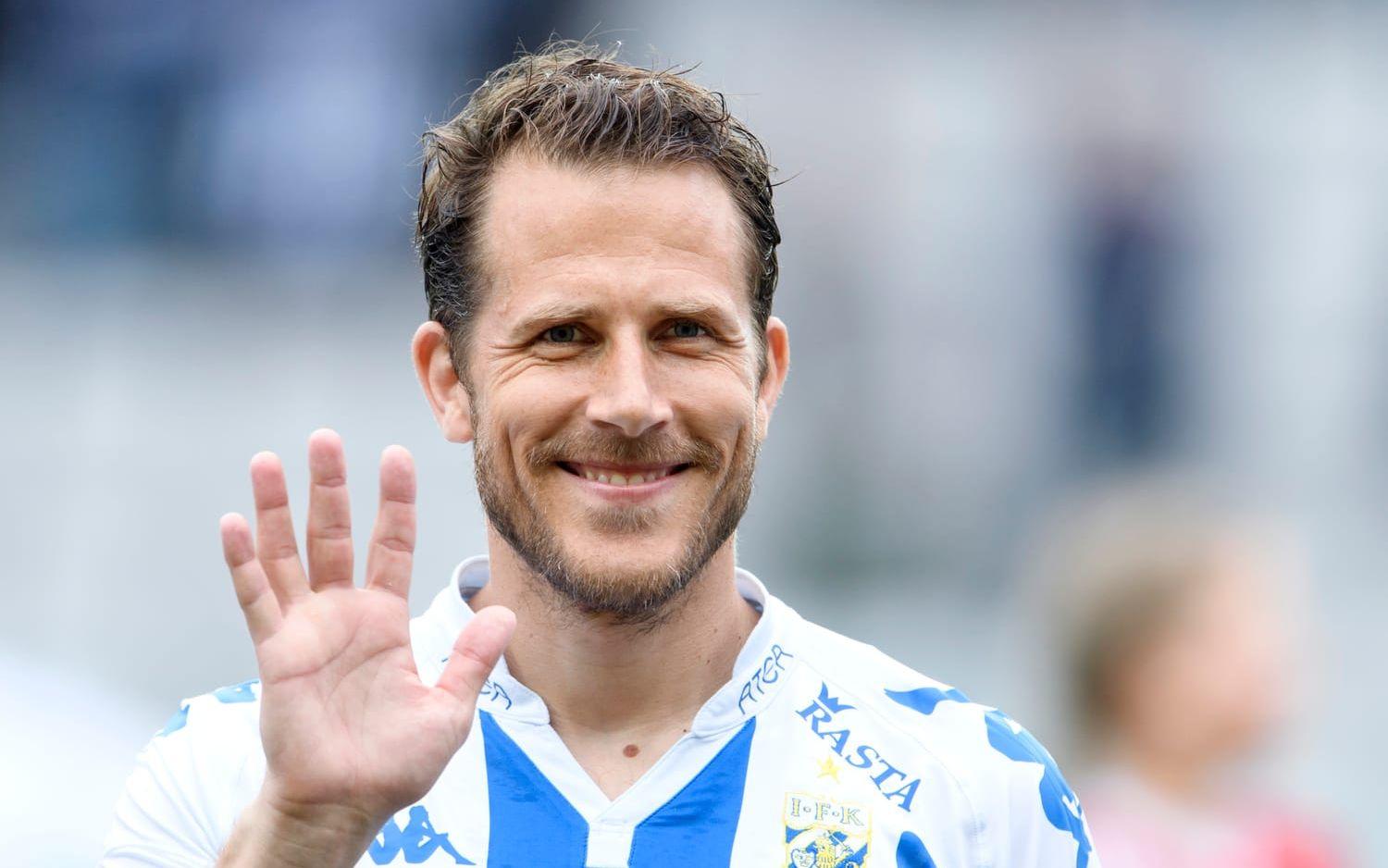 Tobias Hysén, fotboll, spelare i IFK Göteborg. ”Min altan är mitt smultronställe. Jag älskar att vara där”.