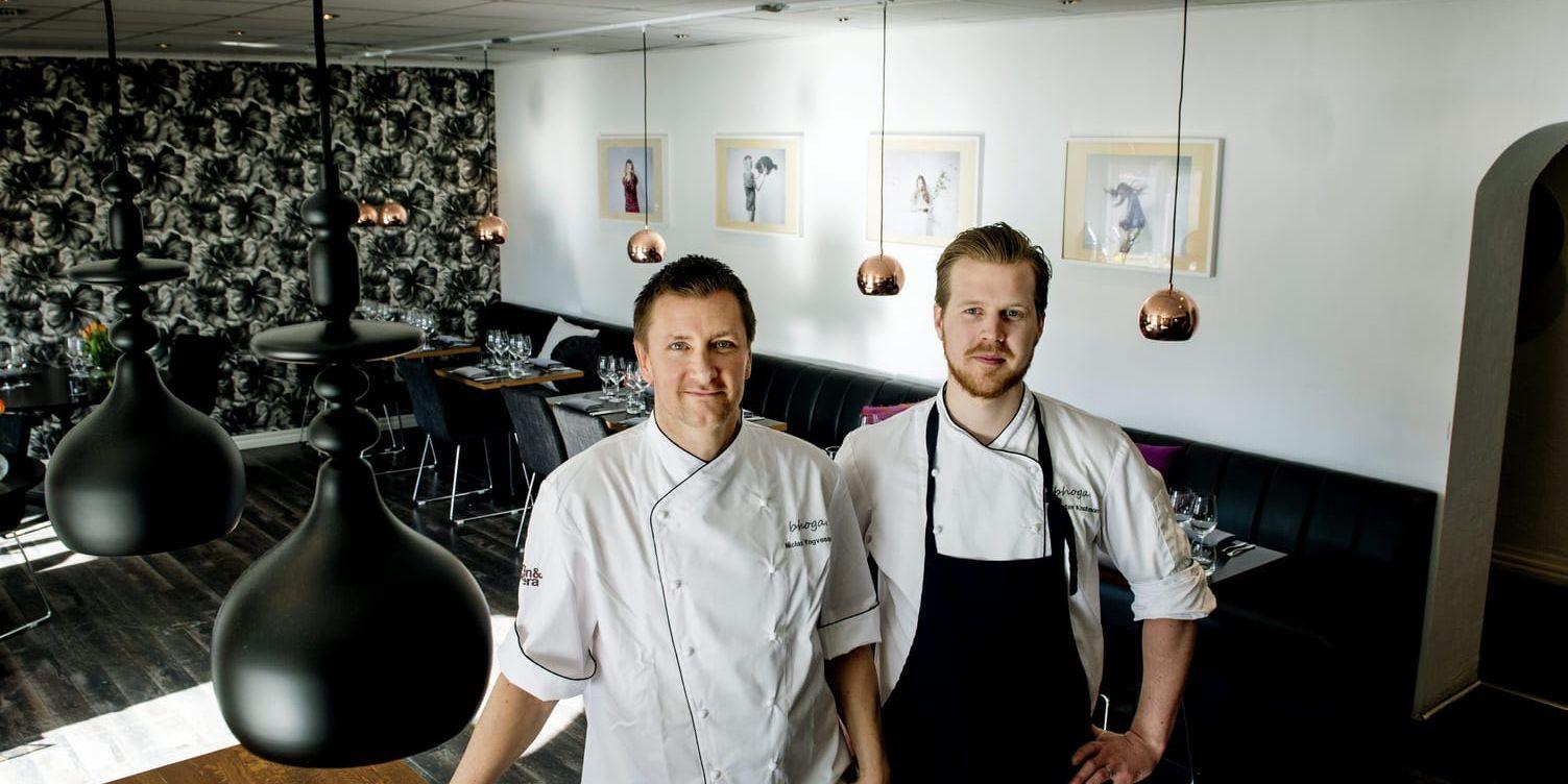 Satsar vidare. Niclas Yngvesson och Gustav Knutsson från restaurang Bhoga expanderar verksamheten och öppnar under våren upp den nya restaurangen The Publican på Parkgatan bakom Gamla Ullevi i Göteborg.