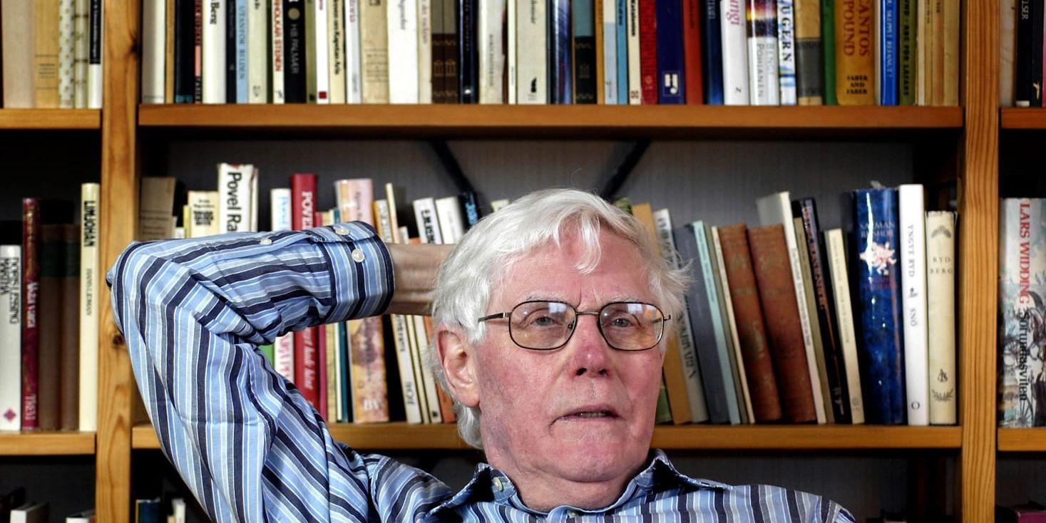 Författaren Göran Palm har avlidit, 85 år gammal. Arkivbild.