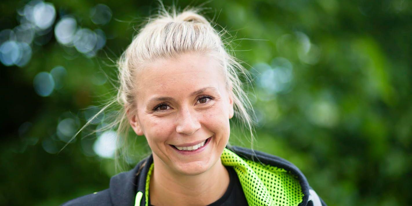 Isabelle Gulldén är hemma i Göteborg och njuter av Partille Cup.